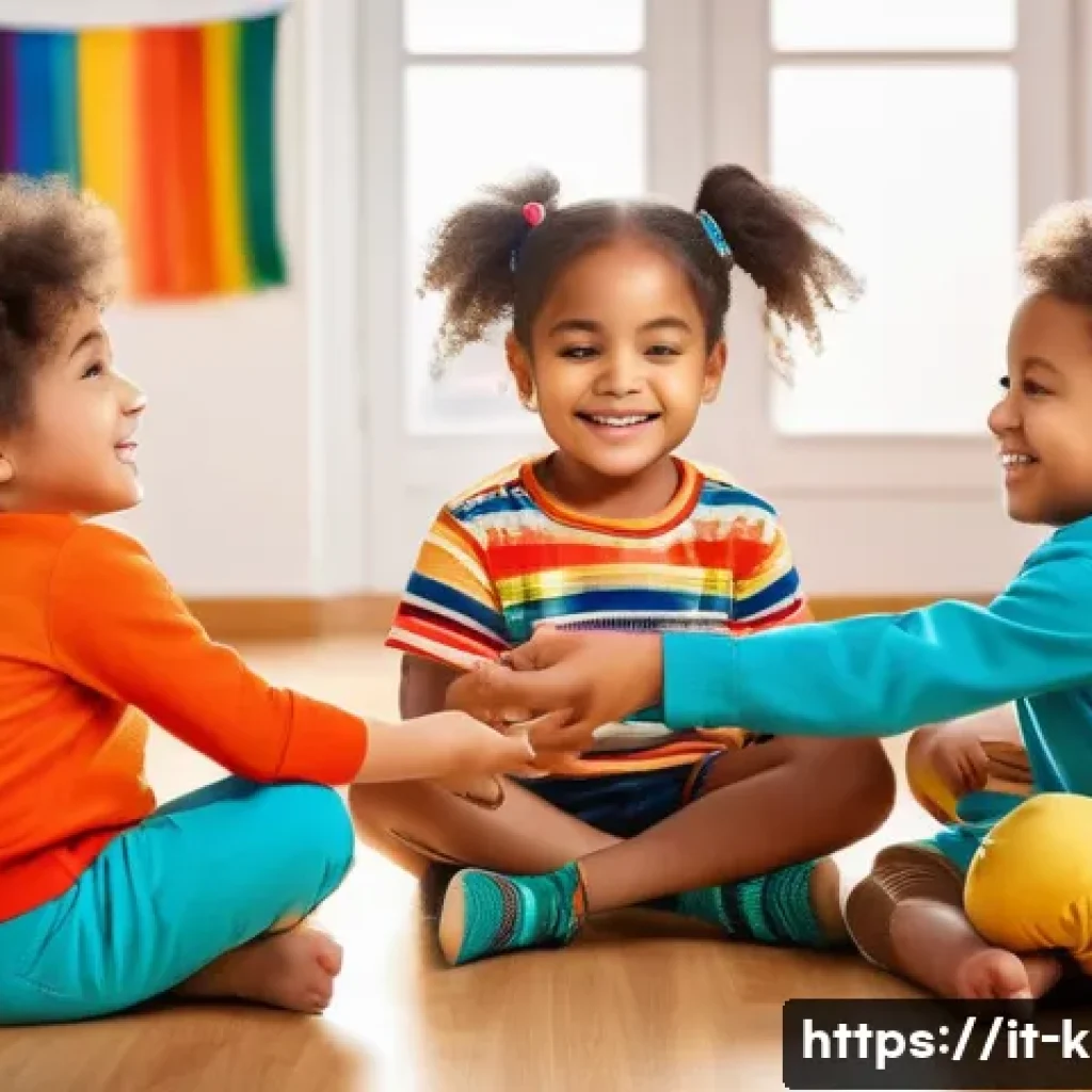 유아교육지도사로서 교육 중 발생하는 윤리적 문제 - A warm, inclusive early childhood classroom scene set in Italy, featuring a diverse group of young c...