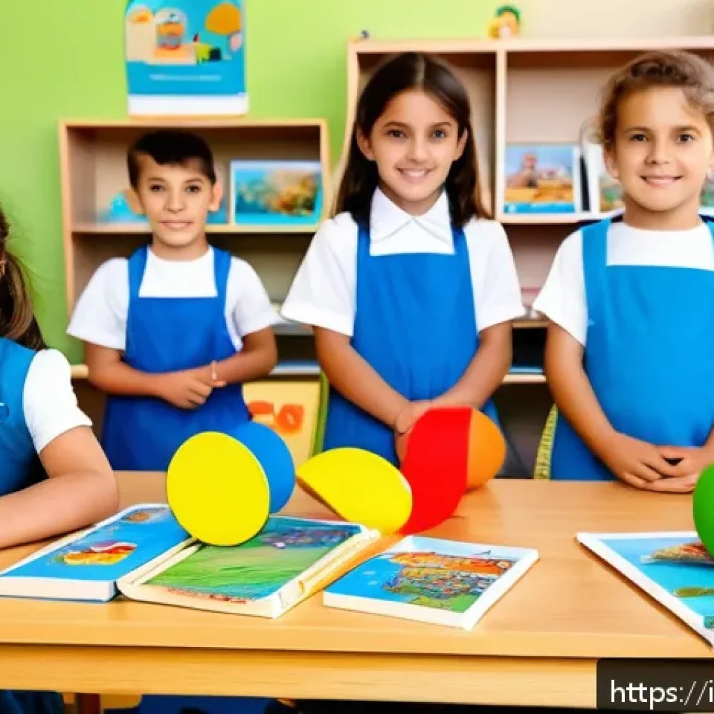 유아교육지도사로서의 커리큘럼 작성 팁 - A warm and bright early childhood education classroom in Italy, showing a diverse group of children ...
