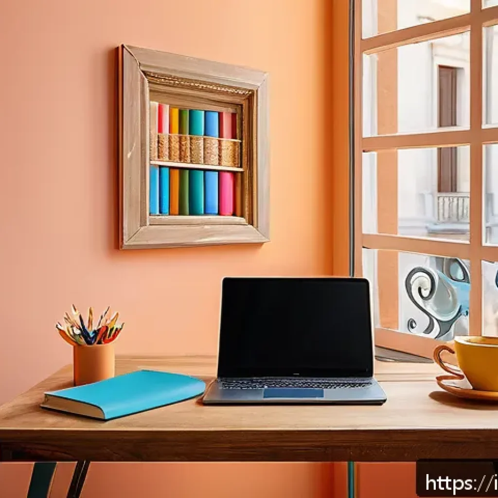 유아교육지도사 자격증 시험 대비 추천 교재 - A cozy study corner in a modern Italian apartment, featuring a wooden desk with an open educational ...