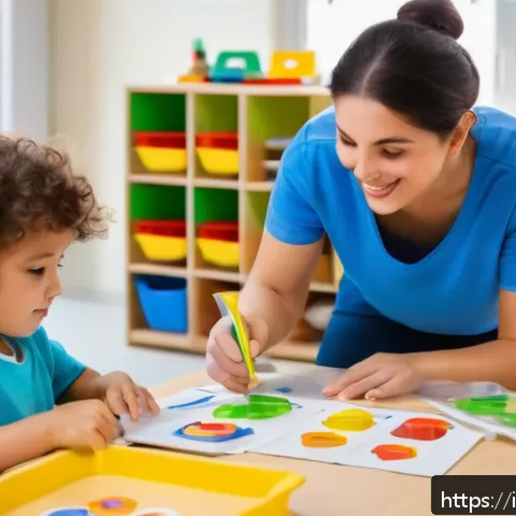 유아교육지도사 연수와 자격증 시험의 차이 - A bright and welcoming early childhood education classroom in Italy, filled with natural light and c...