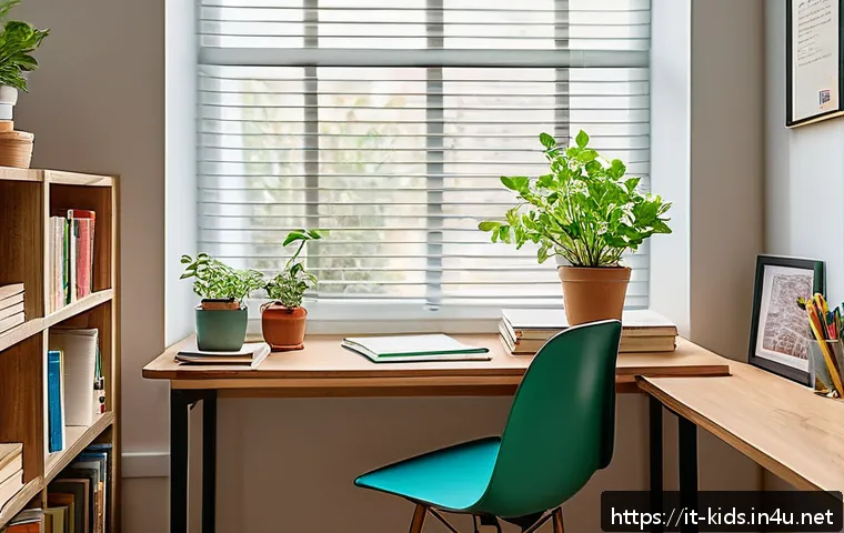 유아교육지도사 필기시험 대비 효과적인 학습법 - A cozy and well-organized Italian study room designed for an early childhood educator exam preparati...