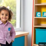 유아교육지도사 자격증 시험 후 필요한 절차 정리 - A professional early childhood educator in a bright Italian nursery classroom, wearing neat business...